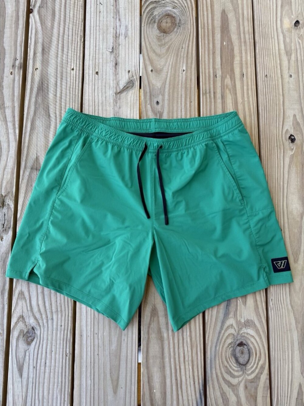 Wolaco Warren Lined Shorts Men’s XL Green Running Workout